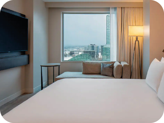 Photo of King size Hyatt Regency rooms