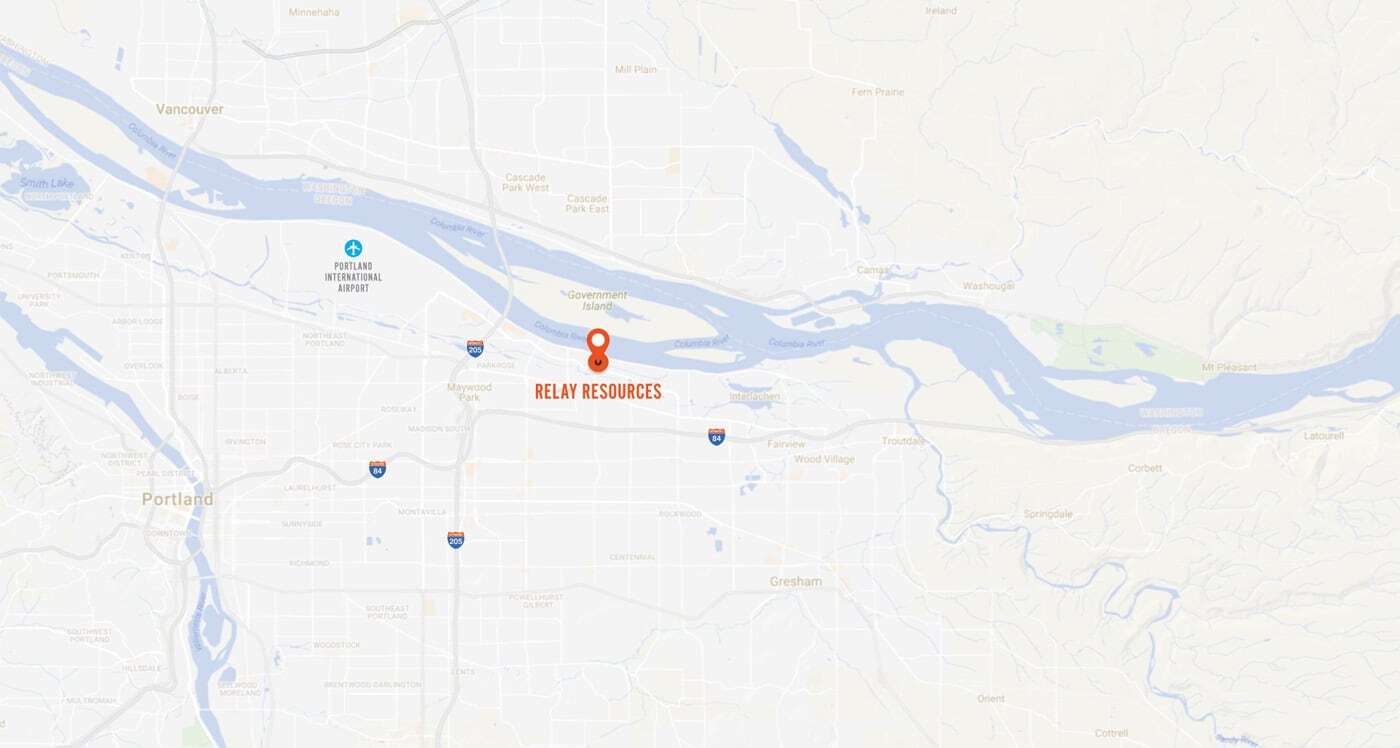 Open Google Map to Relay Resources